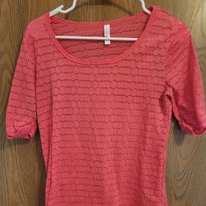 Xhilaration Hot Pink Top